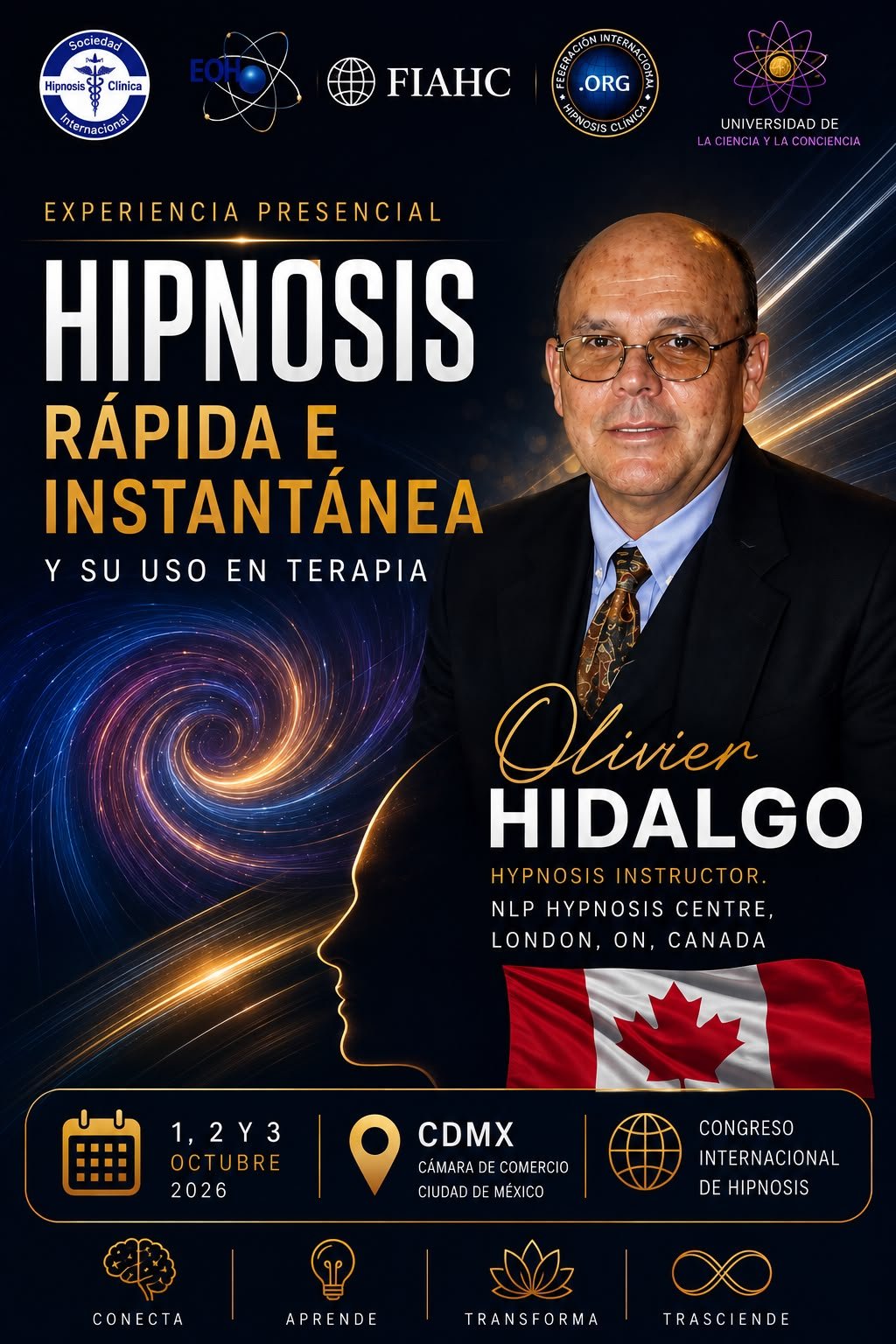 Olivier Hidalgo. Centro Profesional de Hipnosis.